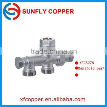 Brass water separator part manual valve