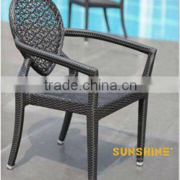 Classic Rattan/Wicker Outdoor Dining Chair