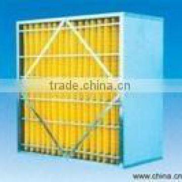 Large dust holding capacity Medium efficiency box filter