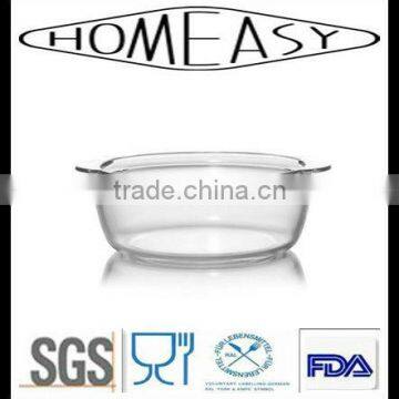 new design and eco-friendly Microwave Eco Friendly Glass Casserole Baking Dish