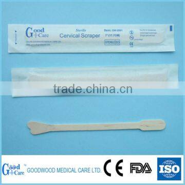 disposable cervical spatulas made of wooden