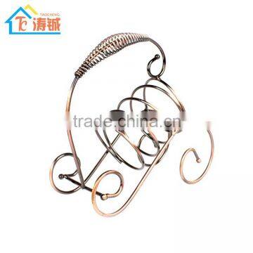 Wholesale Fashionable Home Decoration Metal Wine Holder photo-4