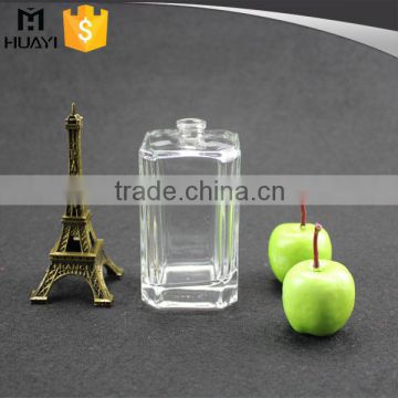 100ml empty transparent stock perfume glass bottle