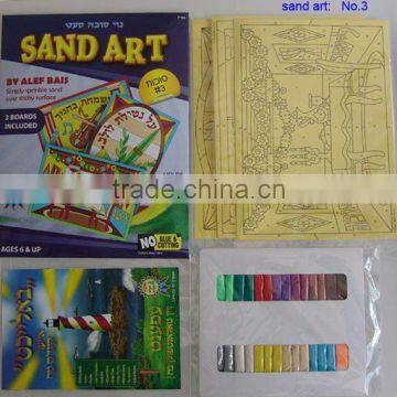 US Sand Art, sand art paper for kids, sand art set with box packing