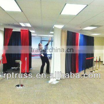 Portable Trade Pipe And Drape Stage Backdrop