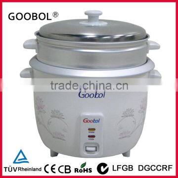 drum shape national rice cooker with steamer