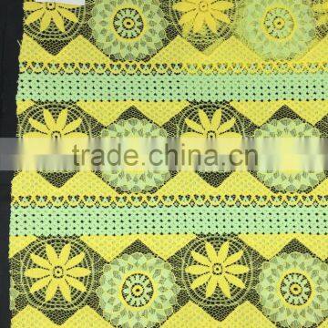 Elastic net lace fabric EA-L020