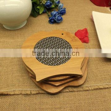 Exquisite high-end printing Green durable bamboo placemats