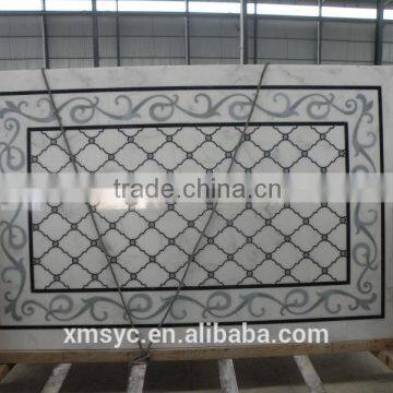 white marble mosaic designs