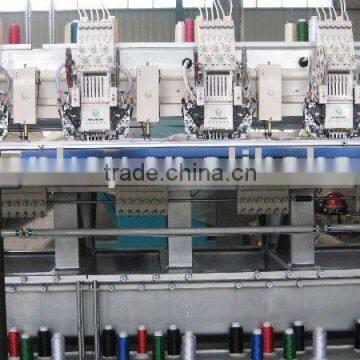 multi-head embroidery machine