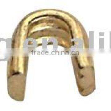 Brass U top stopper garment accessories bag accessories