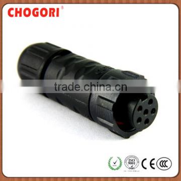 6 pin waterproof connector