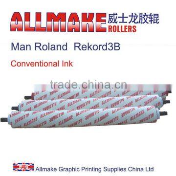 printing machinery rollers for man roland printer Roland rekord 3B