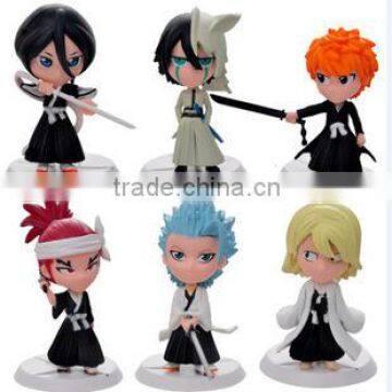 OEM Hot sale cartoon toys ,Plastic figure toy Custom anime pvc figure