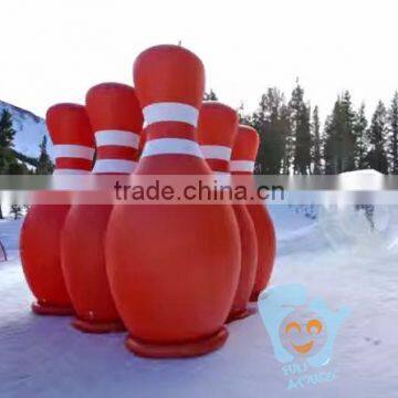 funny inflatable human bowling game ball inflatable games china