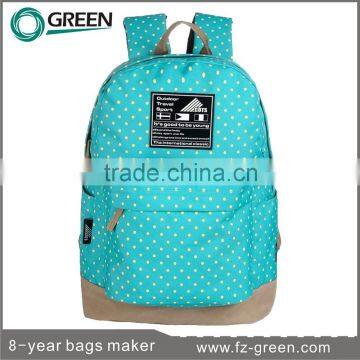 Hottest Printing 2015 School Backpack Canvas