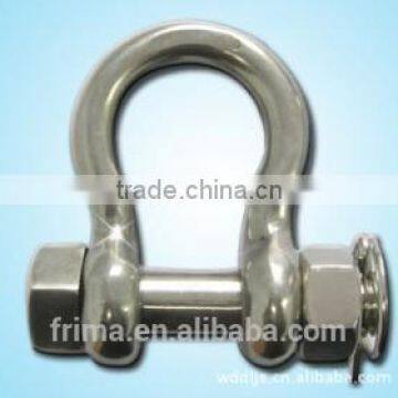 Best price us bow type bolt type chain shackles with high quality