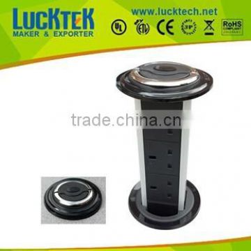 UK type Waterproof vertical pop up socket outlet