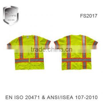 American reflective roadway safety vest