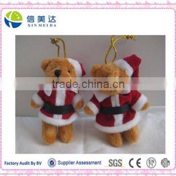 Christmas tree decorations little bear stuffed toys