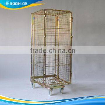 Lockable plant cage Logistics cart for shipping company