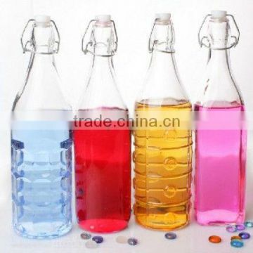 swing top drinking bottles for oil or juice