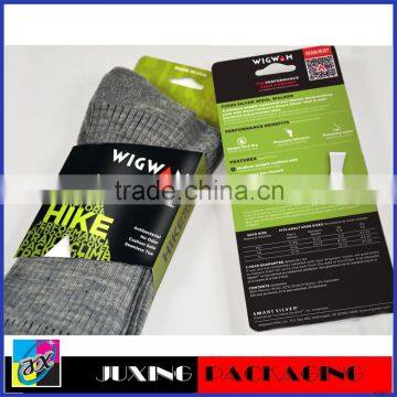 Fancy hot selling cardboard socks packaging box manufacturer in shanghai