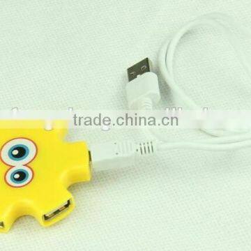 Wholesale Lovely 4 Port Usb Hub With Carambola Shape