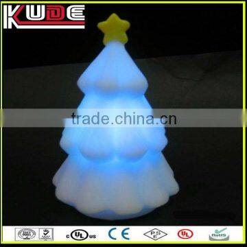 Hot sale LED Multi-color luminous Christmas Decoration Christmas gifts/Luminous PE Christmas Tree with LED for sale