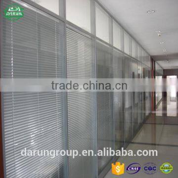 Mutiple Aluminium Office Glass Partition with Shutter