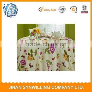 wholesale custom high quality high quality waterproof printing table cloths