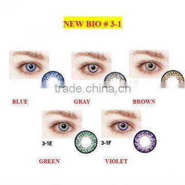 New Bio Korea circle cosmetic lenses hot sale color contact lens wholesale colored contacts 15colors