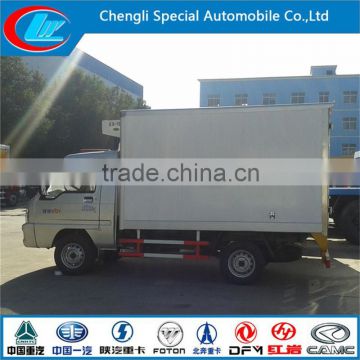 Changan 4x2 2T fiberglass cargo van truck cell van cargo truck light truck mini box diesel mini van truck