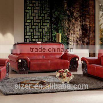 Furniture Luxury French Romantic Style Couch Top Quality Living Room Sofa photo-2