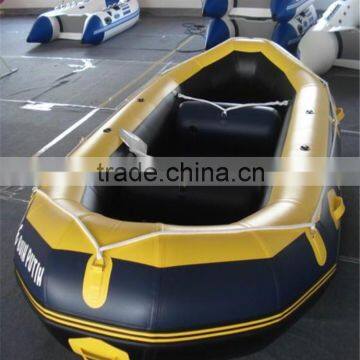 3-4 Persons Strongest Reinforced Bottem Inflatable River Rafting Boat for Sale