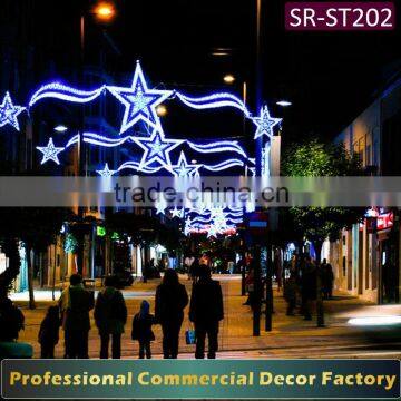 Customize commercial LED light skyline shooting star decoration
