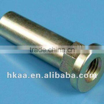 OEM custom high precision threaded stainless steel screw shaft,hex thread insert screw shaft,stainless steel 316L shaft ,turning