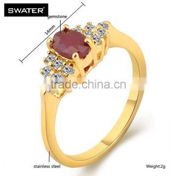 China Supplier Dubai Gold Engagement Rings Gold Design For Girls photo-6