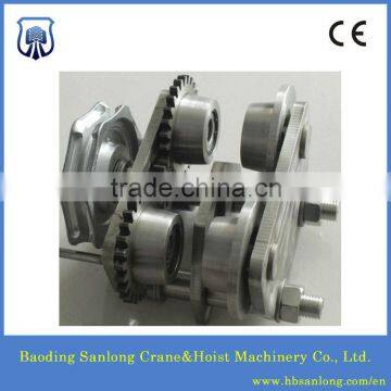 Stainless Steel Manual Hoist Trolley / Geared Trolley