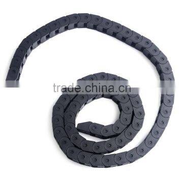 Black Plastic Drag Chain Cable Carrier10x15mm for CNC Router Mill