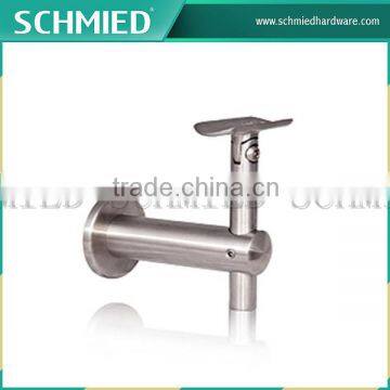 Stainless Steel Railing With Deco Cover Balcony Adjustable Stair for Round Pipe Handrail Bracket photo-4