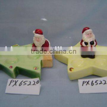 Christmas Santa mini candle holder for Christmas