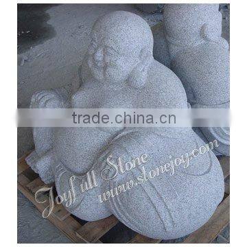 Stone Happy Buddha Statues