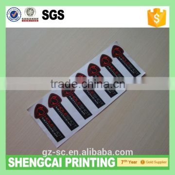 Wholesale made in China fancy self adhsive sticker label