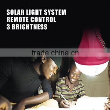 Mini solar light,12W solar lighting system,Portable CE solar light bulb