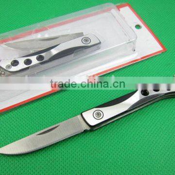 OEM no lock pocket gift knife with 440C stainless steel