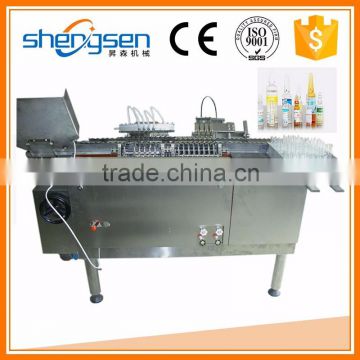 Professional Custom Modern Design ampoule 4 Nozzles manual tube filling and sealing machine