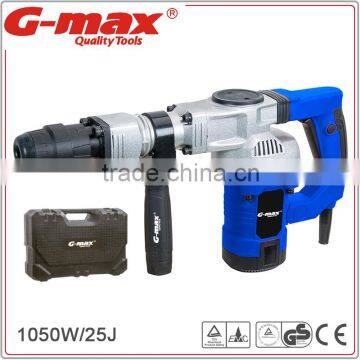 G-max 1050W 25J SDS-MAX Demolition Hammer With Aluminium Head GT13628