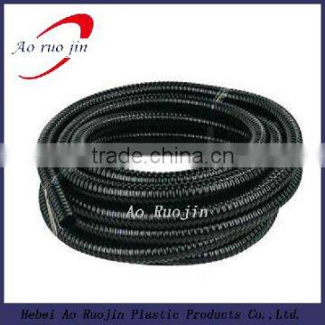 Plastic flexible corrugated pipe tube