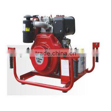 portable fire pump with engine